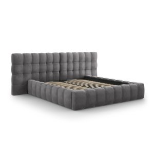 MICADONI Mamaia sengeramme, m. dobbelt sengegavl og lameller - gr fljl (180x200)