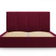 MICADONI Pyla sengeramme, med sengegavl og lameller - rd flyel (140x200)