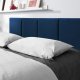 MICADONI Pyla sengeramme, med sengegavl og lameller - bl flyel (140x200)