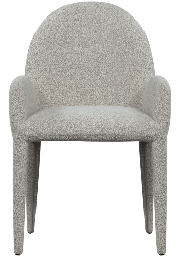 WOOOD Elegance spisebordsstol, m. armln - gr polyester