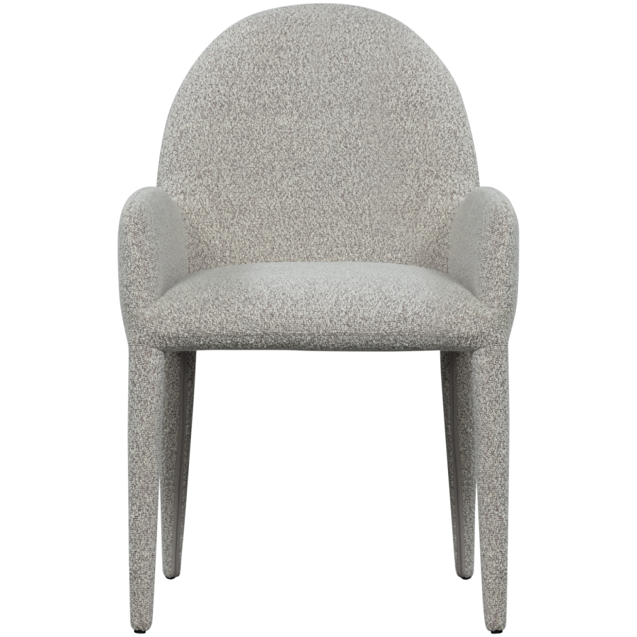 WOOOD Elegance spisebordsstol, m. armln - gr polyester