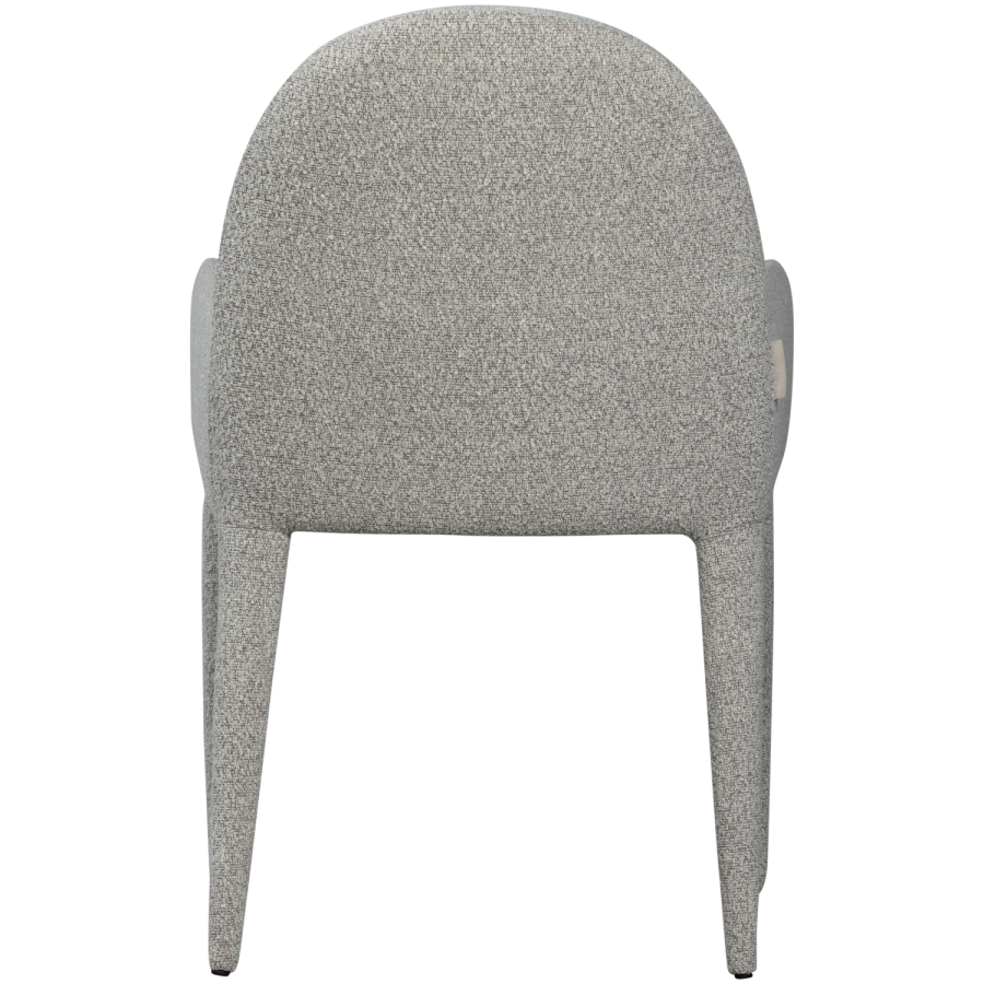 WOOOD Elegance spisebordsstol, m. armln - gr polyester