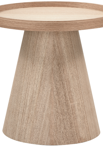 WOOOD MAUD SIDOBORD I KONISKT TRÄ NATURLIGT 38x39CM