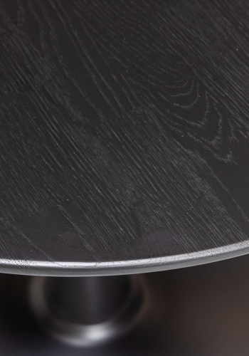 WOOOD BISTRO TRUMPETBEN METALLBEN MATTA SVART 72x60CM