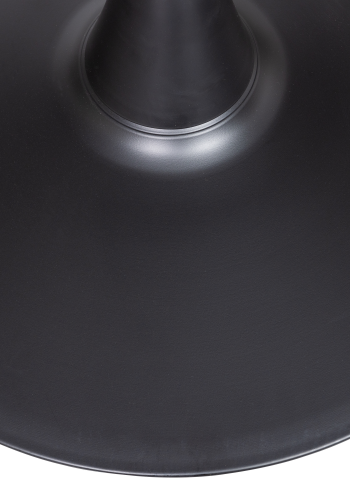 WOOOD BISTRO TRUMPETBEN METALLBEN MATTA SVART 72x60CM