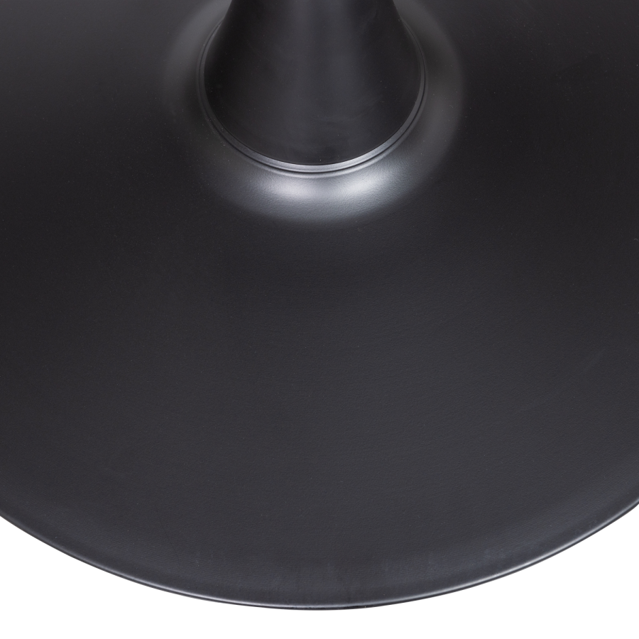 WOOOD BISTRO TRUMPETBEN METALLBEN MATTA SVART 72x60CM