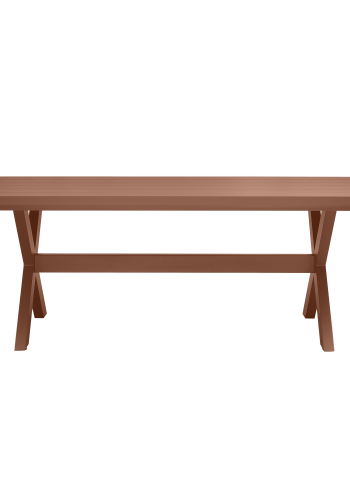 WOOOD DELTA PICKNICK GARDEN bord ALUMINIUM TERRA 220x100CM