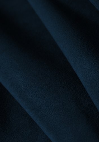 MICADONI Miley sjeselong, venstre - bl flyel og svart plast (150x95x70)