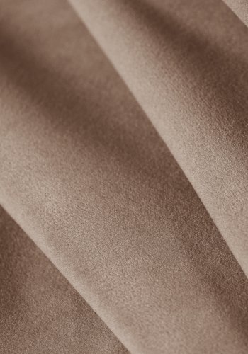 MICADONI Miley sjeselong, venstre - brun flyel og svart plast (150x95x70)