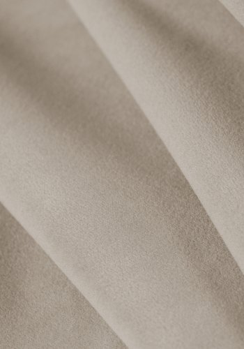 MICADONI Ruby sjeselong, hyre - beige flyel og svart plast (180x93x69)