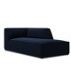 MICADONI Ruby sjeselong, hyre - bl flyel og svart plast (180x93x69)