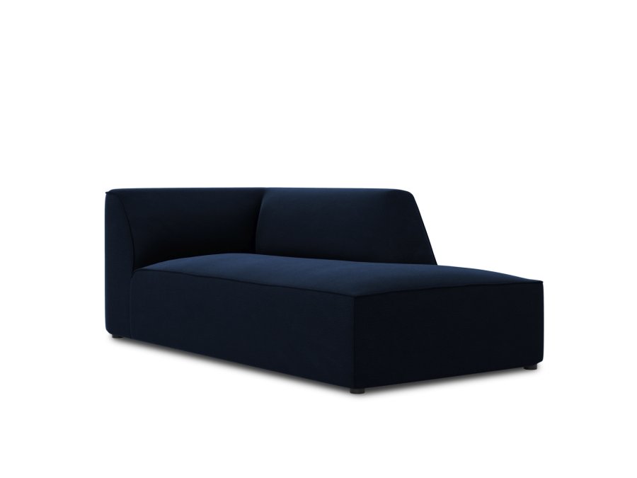 MICADONI Ruby sjeselong, hyre - bl flyel og svart plast (180x93x69)