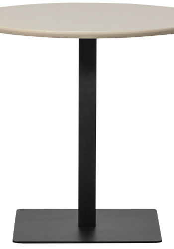 WOOOD BISTRO KVADRAT RÖRBEN METALLBEN MATTA SVART 72X50X50CM