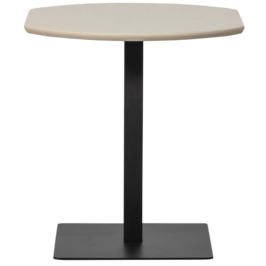 WOOOD BISTRO KVADRAT RÖRBEN METALLBEN MATTA SVART 72X50X50CM