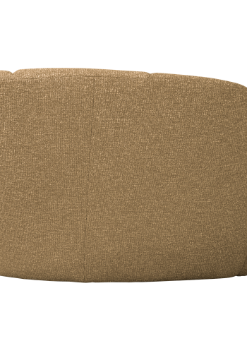 WOOOD Mojo 2-sits bnkelement, hger - gul/brun melange boucl