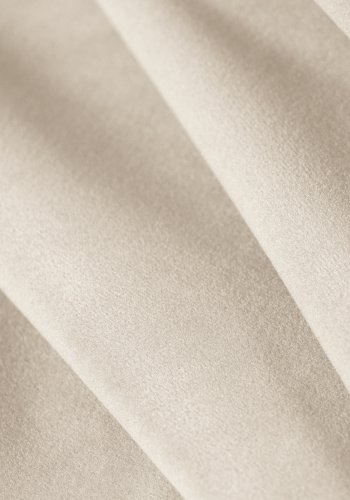 MICADONI Miley hjrnesofa, venstre, 4 seter - beige flyel og sort plast