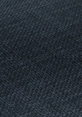 MICADONI Ruby Modul hjrnesofa, venstre, 5 seter - bltt stoff og sort plast