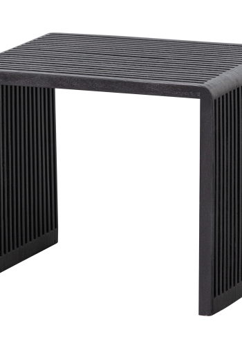 WOOOD SET OM 2 - WILLA SIDOBORD TERVUNNEN STEAK SVART