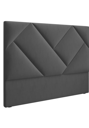 MICADONI Arkose sengegavl - antrasittgr flyel (140x8x120)