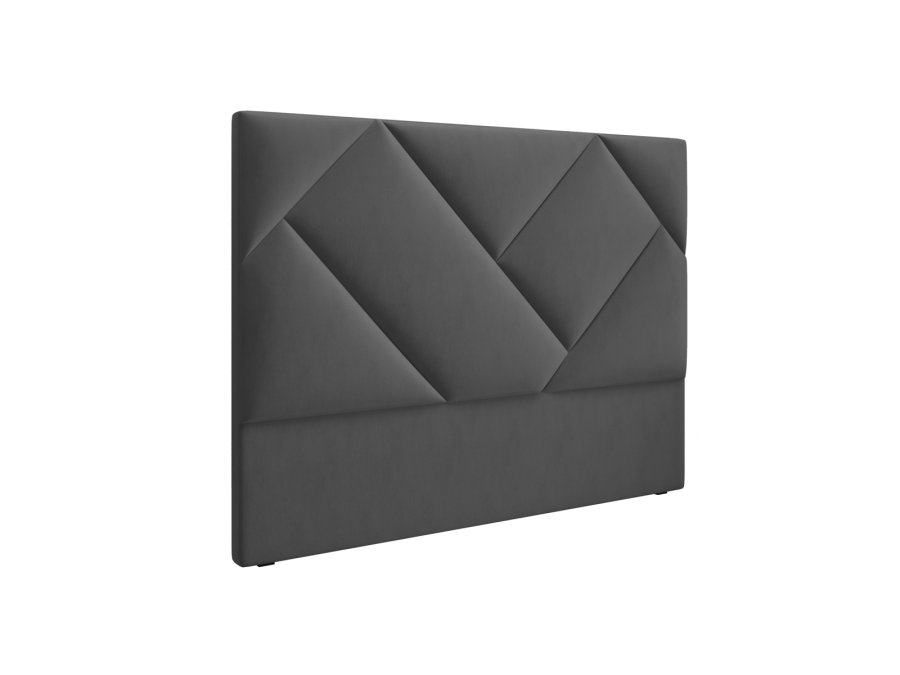 MICADONI Arkose sengegavl - antrasittgr flyel (140x8x120)