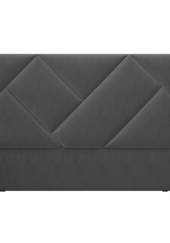 MICADONI Arkose sengegavl - antrasittgr flyel (140x8x120)