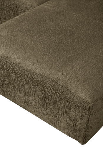 WOOOD BEAN HJRNESOFA HJRE STRUKTUR FLJL MOSS