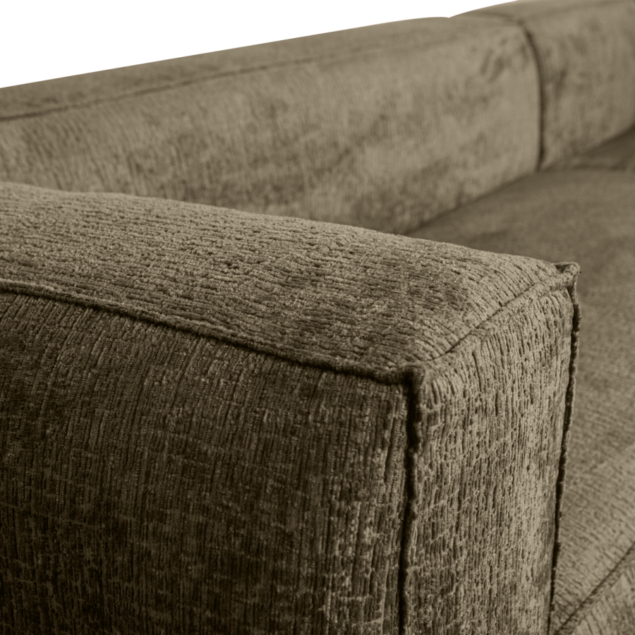 WOOOD BEAN HJRNESOFA HJRE STRUKTUR FLJL MOSS