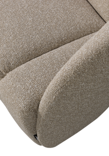 WOOOD Mojo 2-sits bnkelement, hger - beige melange boucl