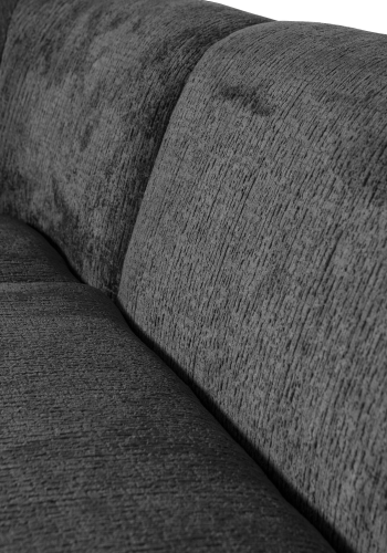 WOOOD SKRENDE HJRNESOFA VENSTRE STRUKTUR VELVET MOUNTAIN