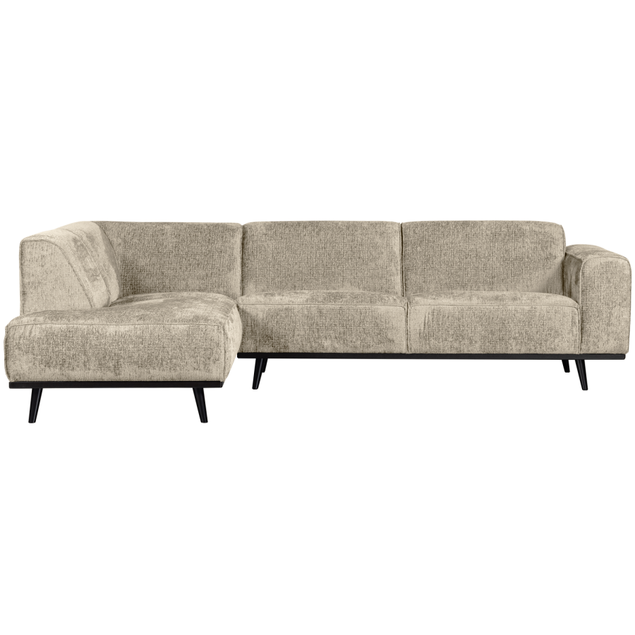 WOOOD STATEMENT HJRNESOFA VENSTRE STRUKTUR FLJL WHEATFIELD