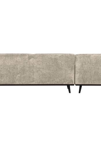 WOOOD STATEMENT HJRNESOFA VENSTRE STRUKTUR FLJL WHEATFIELD