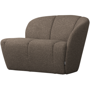 WOOOD Mojo 2-pers. bnk element, hjre - brun meleret boucl