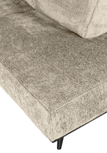 WOOOD STATEMENT HJRNESOFA HJRE STRUKTUR FLJL WHEATFIELD