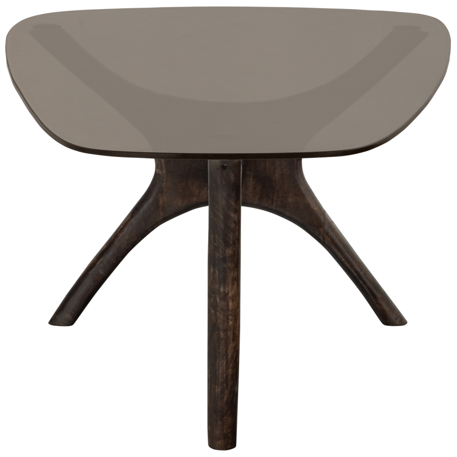 WOOOD FLASH SOFFBORD MANGO TRÄ/GLAS VALNÖT