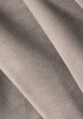 MICADONI Bellis Modular Panoramic hjrnesofa, venstre, 7 seter - beige flyel og svart plast