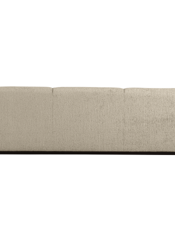 WOOOD STATEMENT 3-PERSONERS SOF 230 CM STRUCTURE VELVET WHEATFIELD