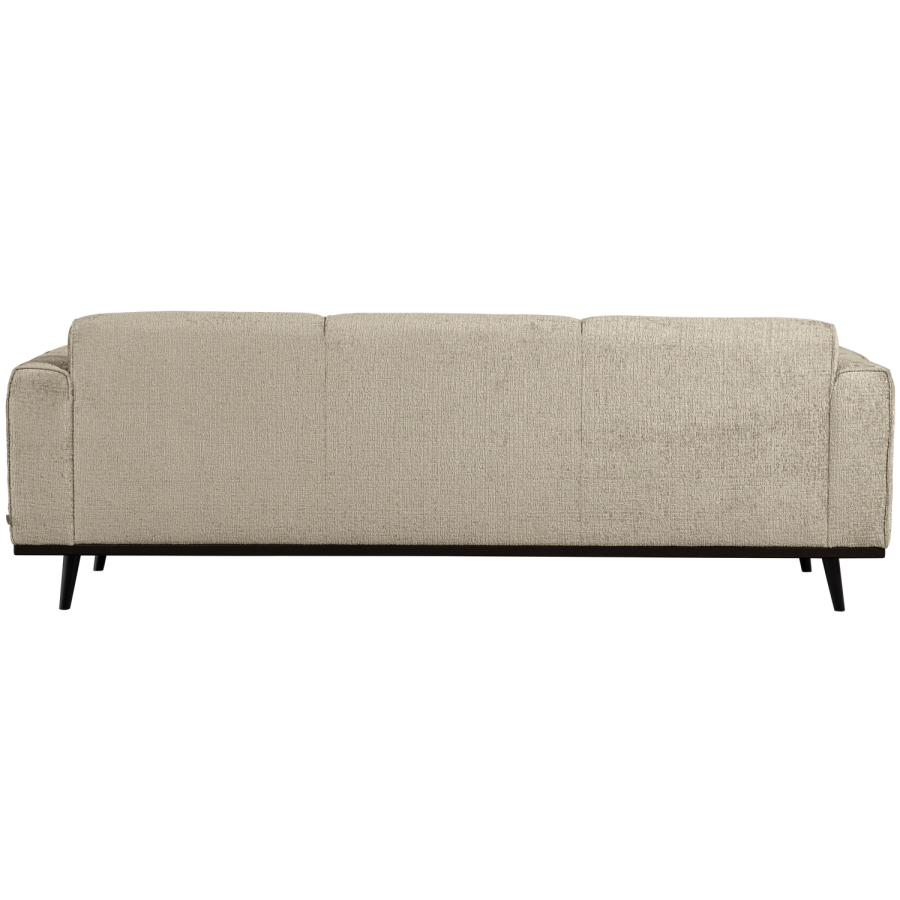 WOOOD STATEMENT 3-PERSONERS SOF 230 CM STRUCTURE VELVET WHEATFIELD