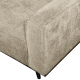 WOOOD STATEMENT 3-PERSONERS SOF 230 CM STRUCTURE VELVET WHEATFIELD