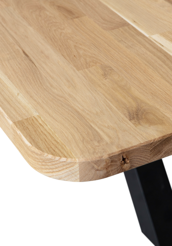 WOOOD COMBI-TABLO: XL BORDPLADE I EGEGRUND 240X100 & ZEELAND BEN [fsc]