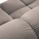 MICADONI Bellis Modul sofa, 3 seter - beige flyel og sort plast