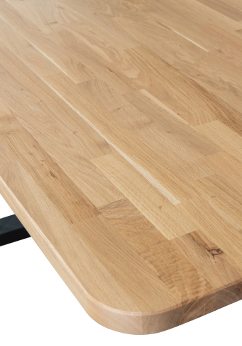 WOOOD COMBI-TABLO: XL BORDPLADE I EGETR 240X100 & DRENTHE BEN [fsc]