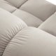 MICADONI Bellis Modul sofa, hyre, 4 seter - beige flyel og sort plast