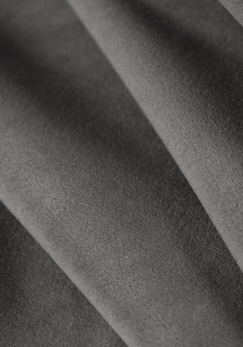 MICADONI Jodie sofa, hyre, 3 seter - gr flyel og sort plast