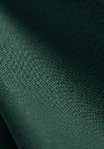 MICADONI Jodie sofa, hyre, 3 seter - grnt stoff og sort plast