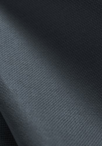 MICADONI Jodie sofa, hyre, 3 seter - bltt stoff og sort plast