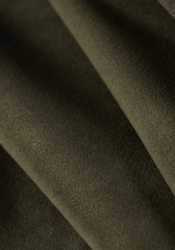 MICADONI Jodie sofa, 3 seter - grnn flyel og sort plast