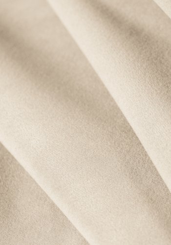 MICADONI Jodie sofa, 4 seter - beige flyel og sort plast