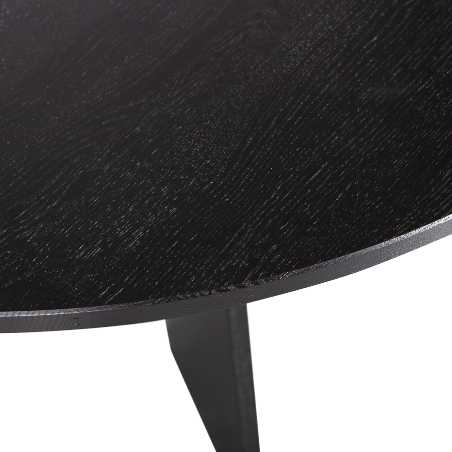 WOOOD FRIES SPISEBORD EGEGRUND BLACKNIGHT 129CM [fsc]