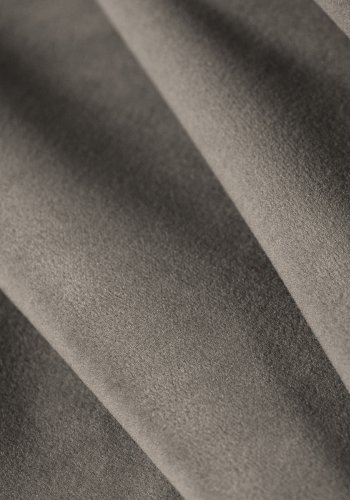 MICADONI Jodie sofa, 4 seter - gr flyel og sort plast