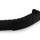 MICADONI Lupin Modul sofa, hyre, 5 seter - svart flyel og sort plast
